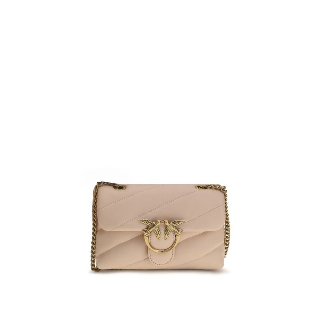 PINKO Multicolor Calf Leather Bos Taurus Shoulder Women's Bag